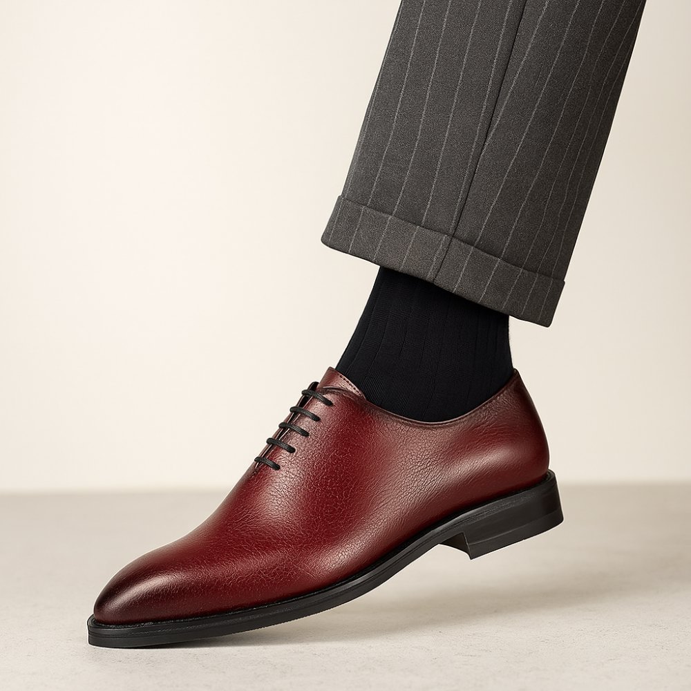 کفش چرم مردانه AM 3214