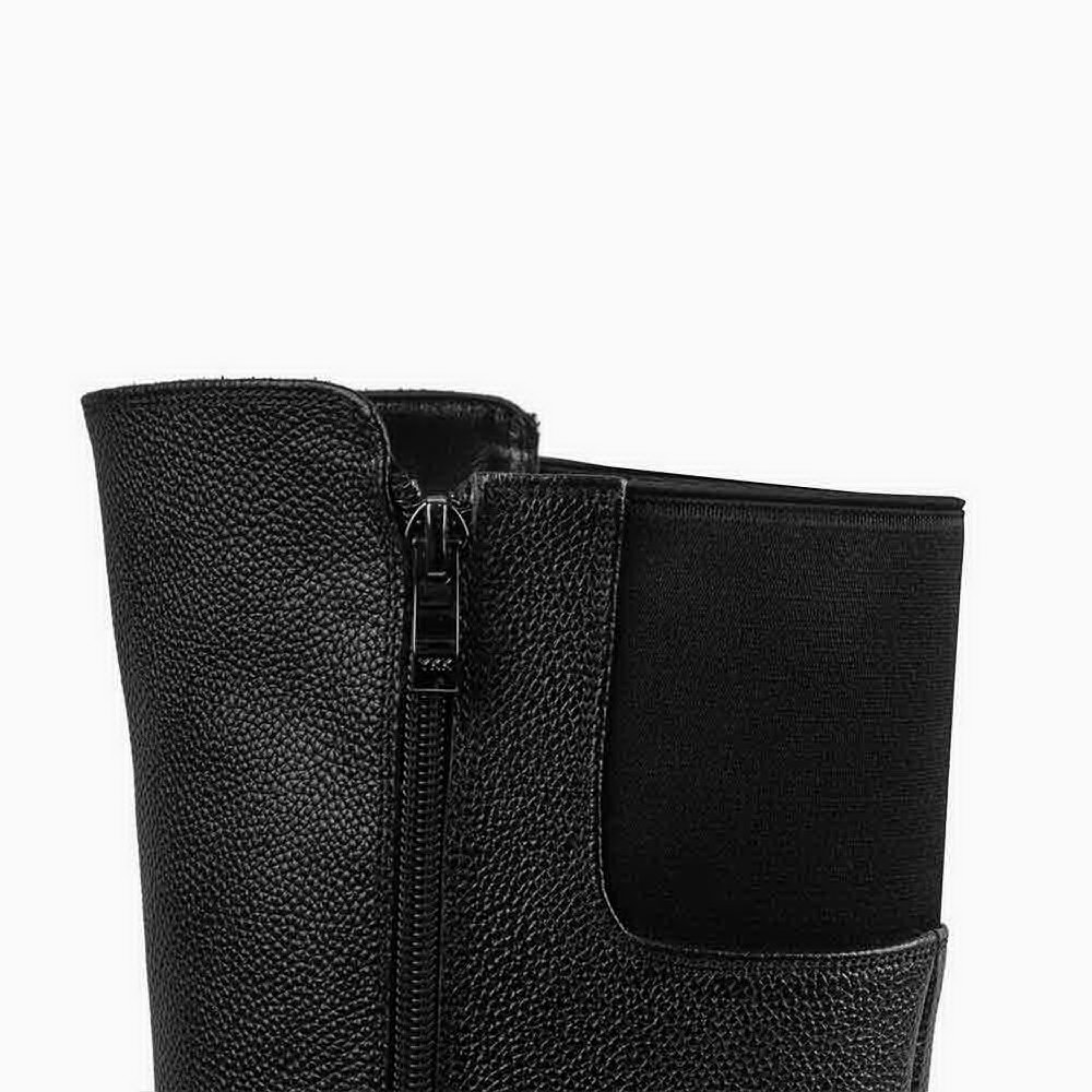 بوت چرم زنانه B&H 358