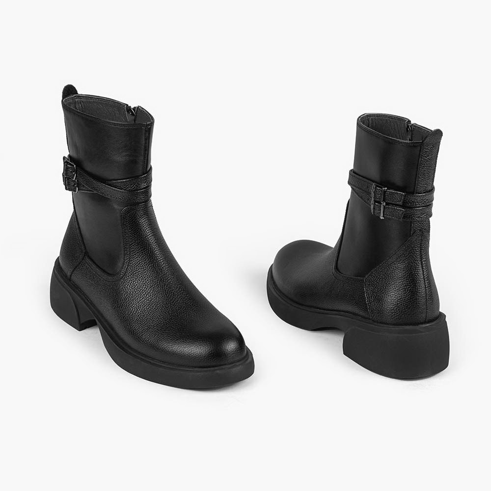 بوت چرم زنانه BR 3147