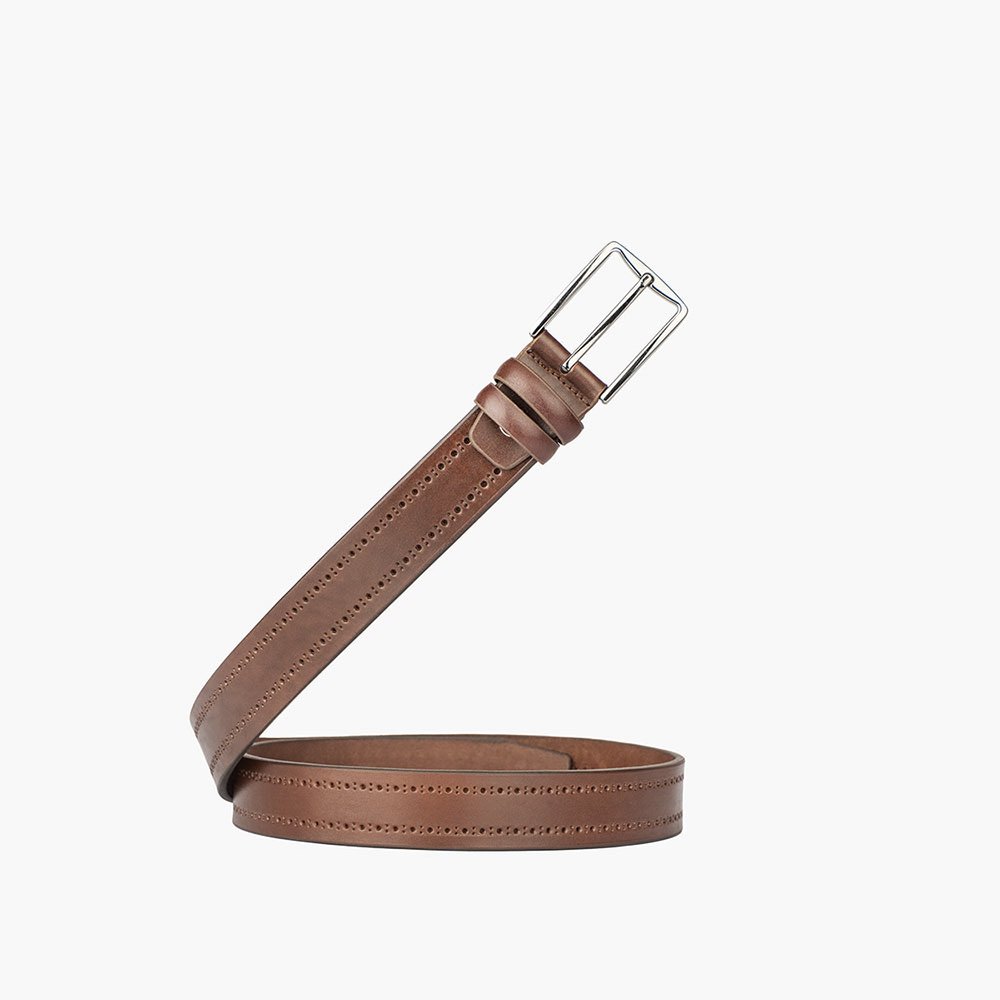 کمربند چرم مردانه  AK 139