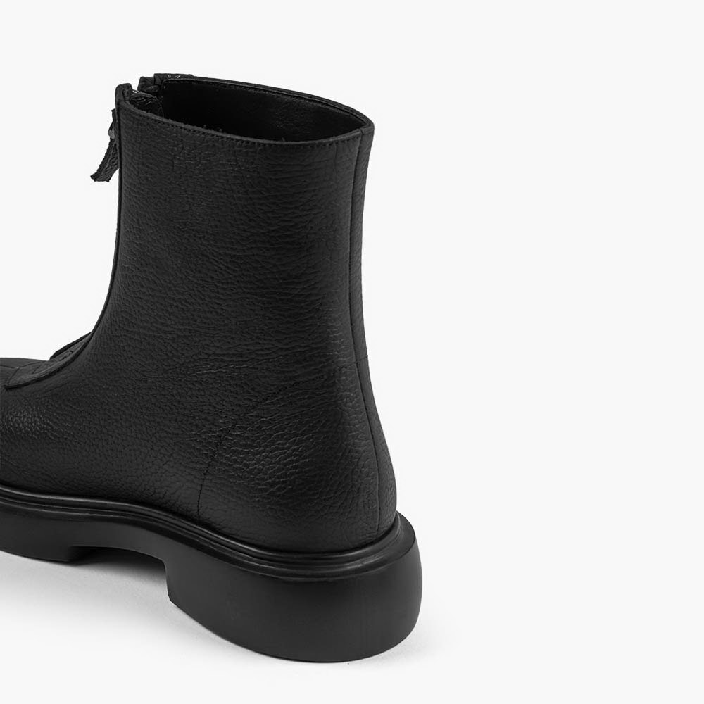 بوت چرم زنانه kh 885