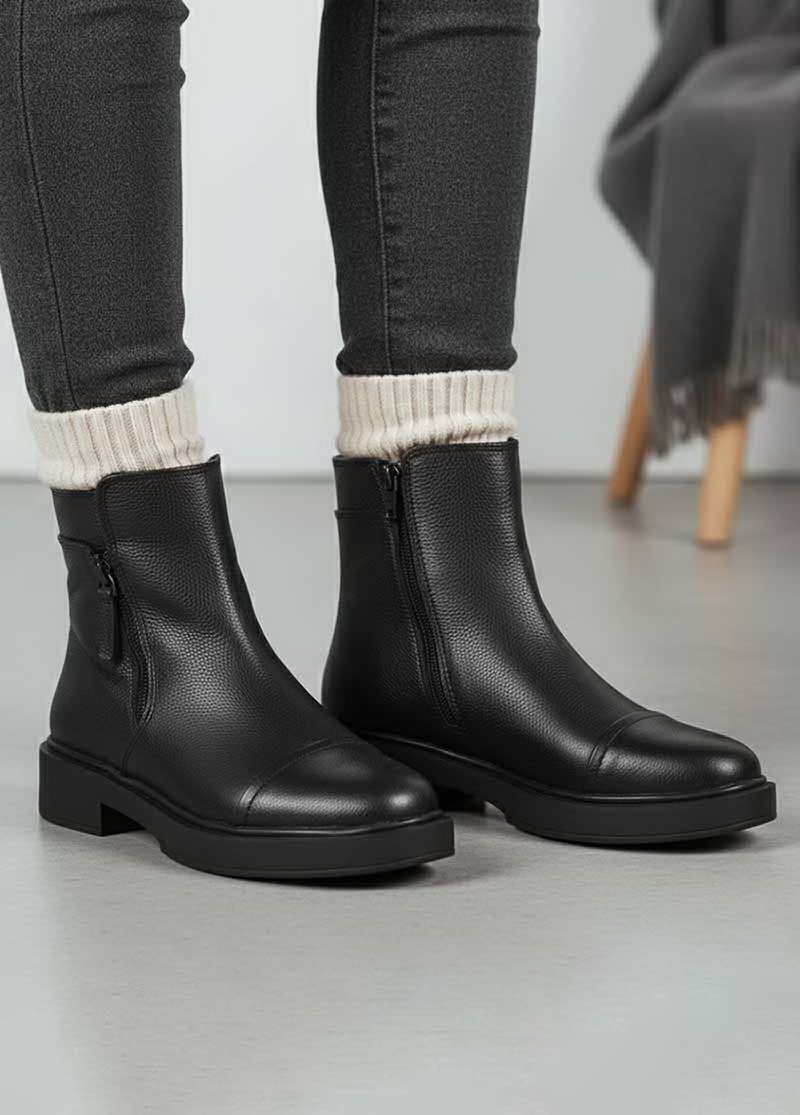 بوت چرم زنانه AZ 6006