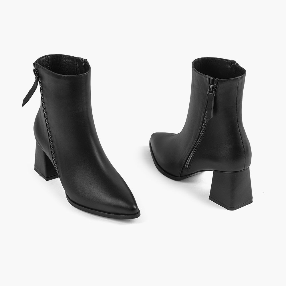 بوت چرم زنانه kh 912