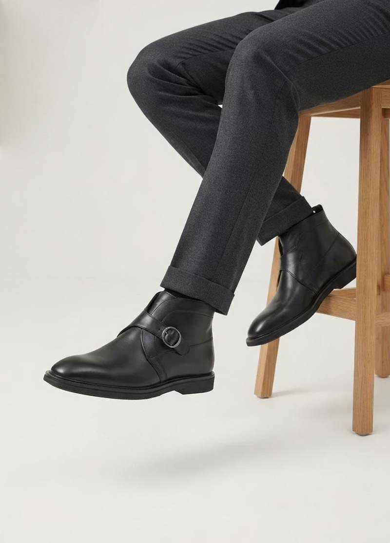 بوت چرم مردانه BL 6688/1
