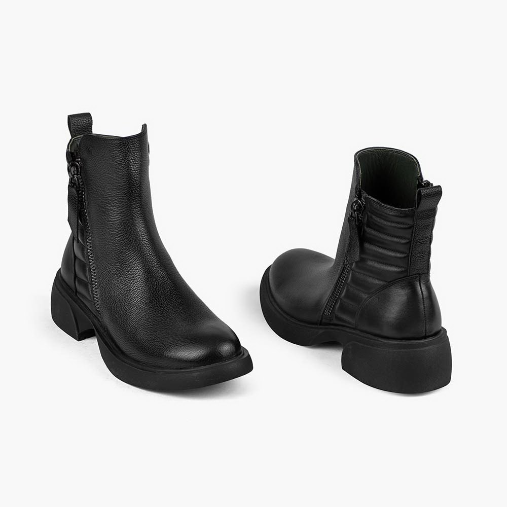 بوت چرم زنانه BR 3149