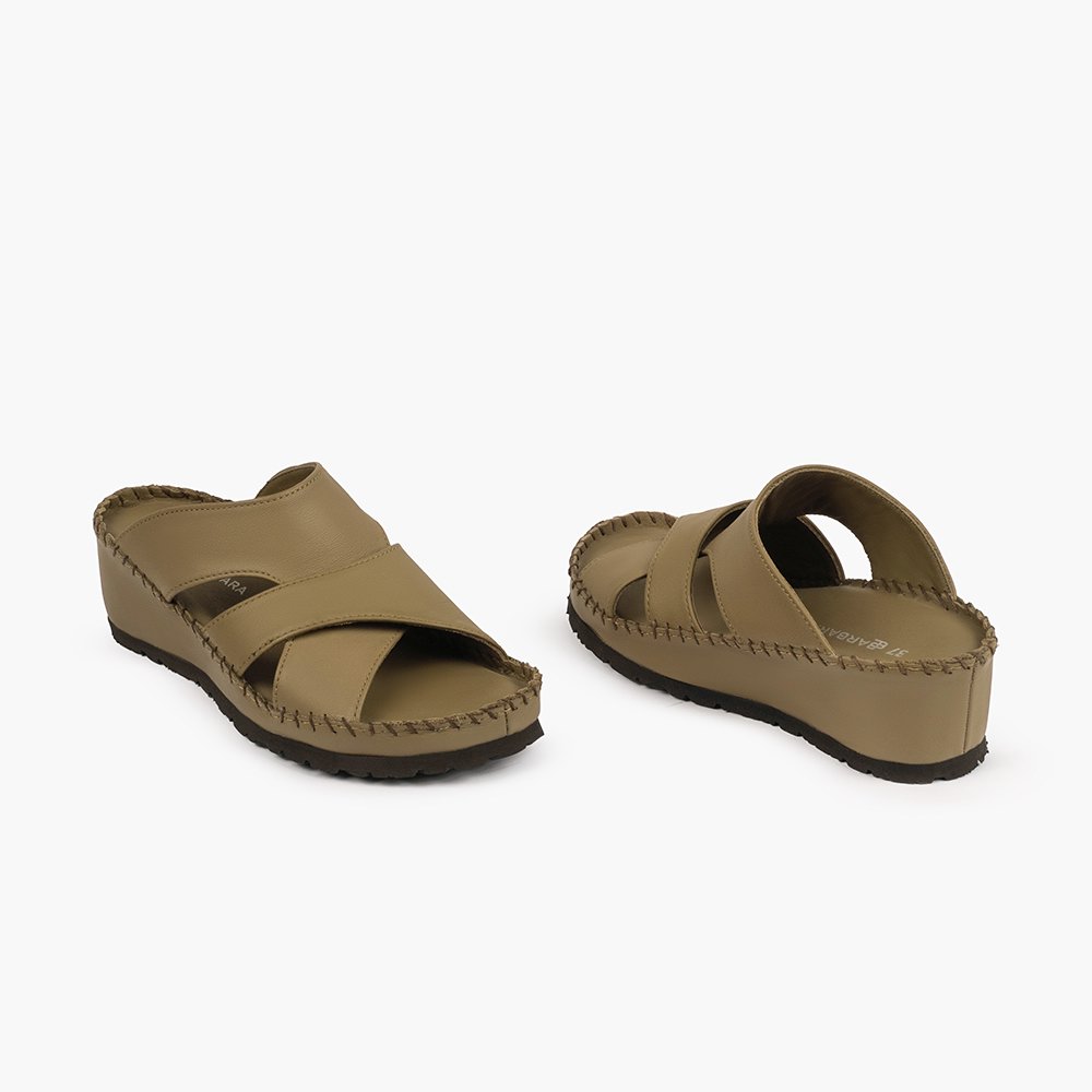 صندل چرم زنانه PA 024