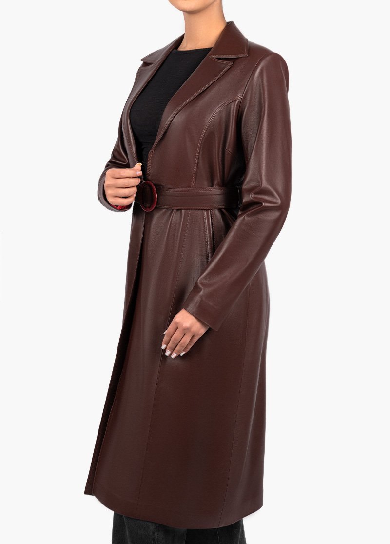 پالتو چرم زنانه نیکول