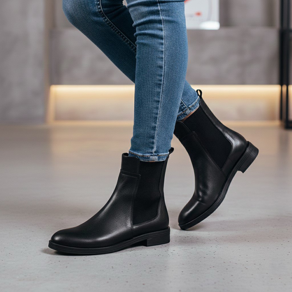 بوت چرم زنانه BR 3170