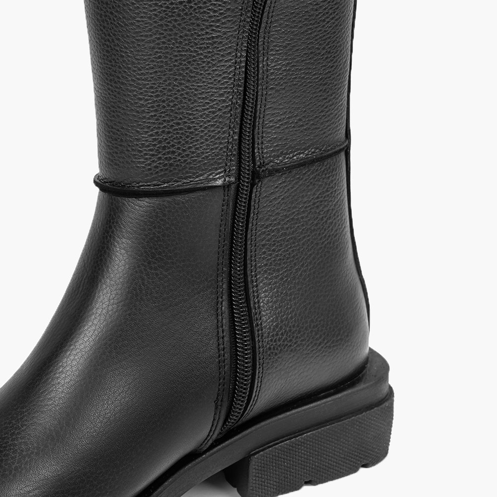 بوت چرم زنانه NJ 832