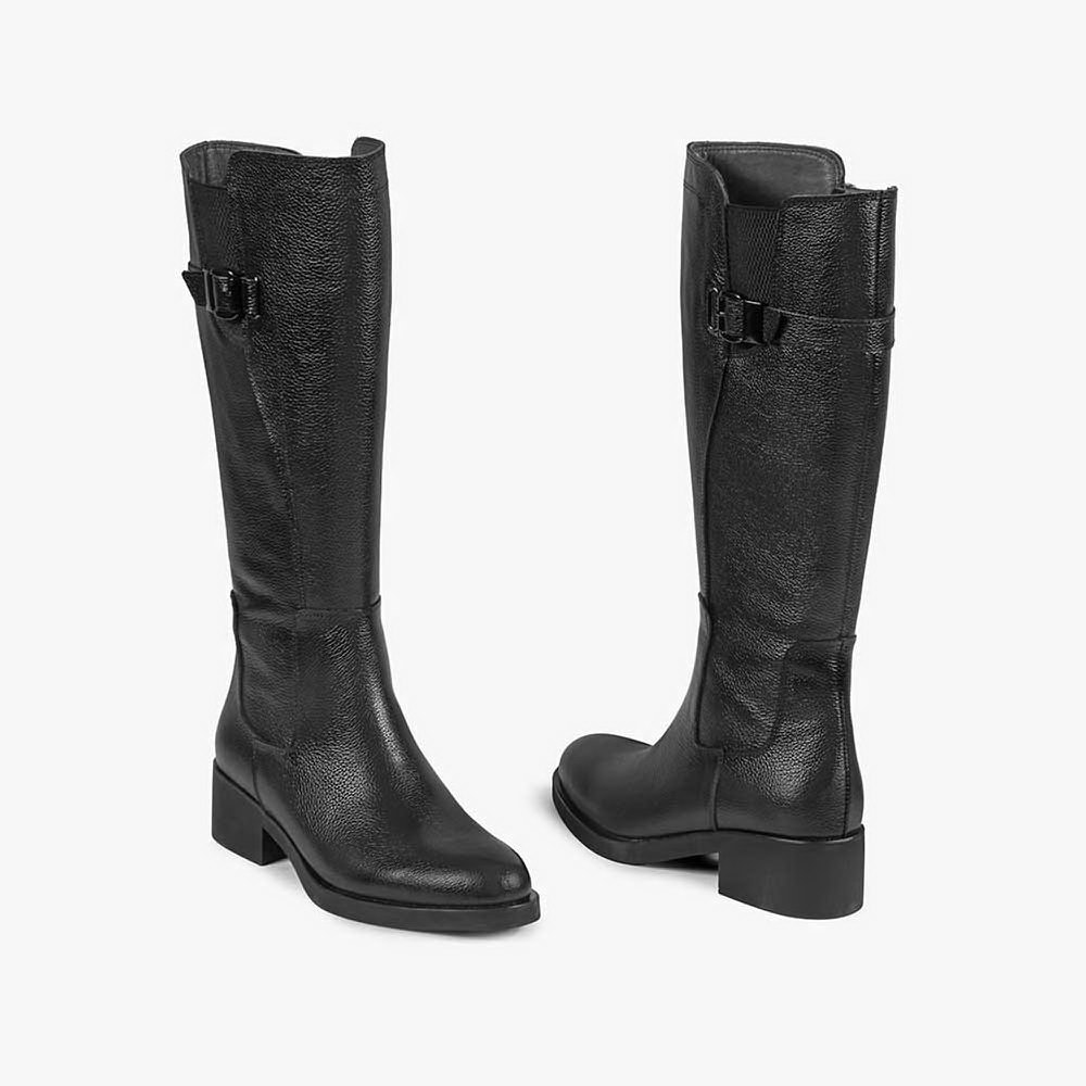 چکمه چرم زنانه AZ 2112