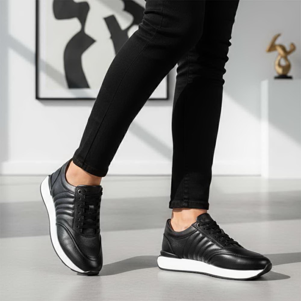 کفش چرم زنانه AZ 2083