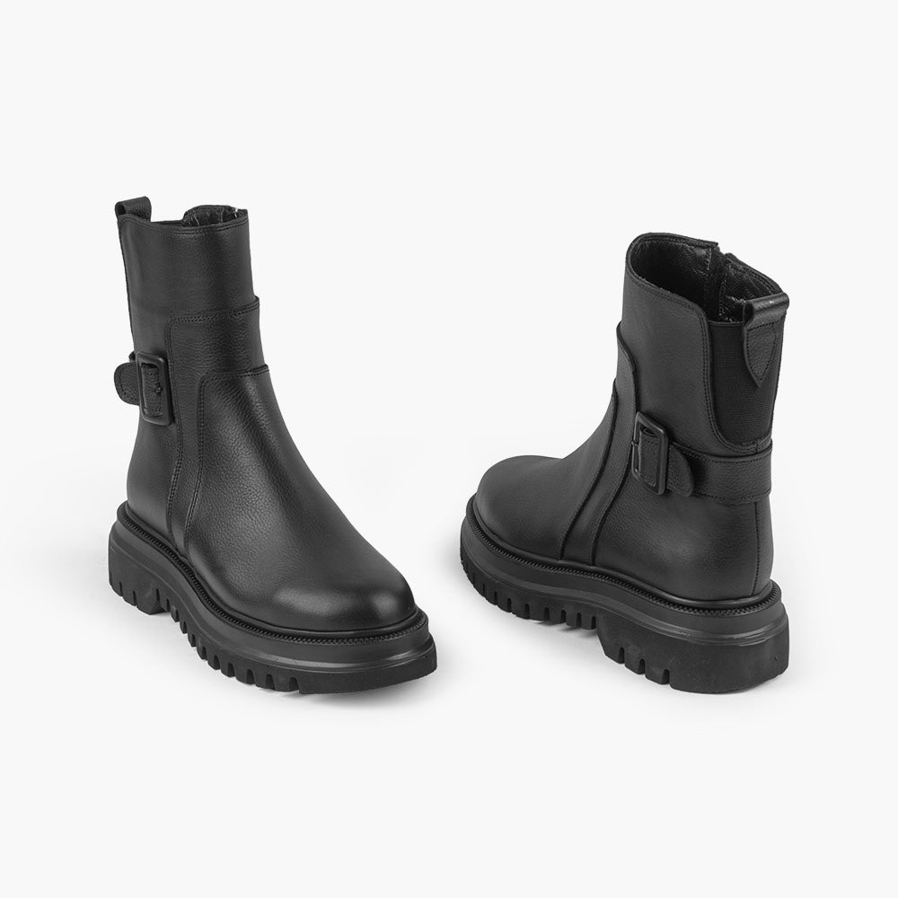 بوت چرم زنانه  NJ 811