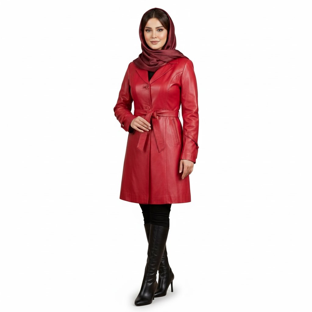 پالتو چرم زنانه آنیس 