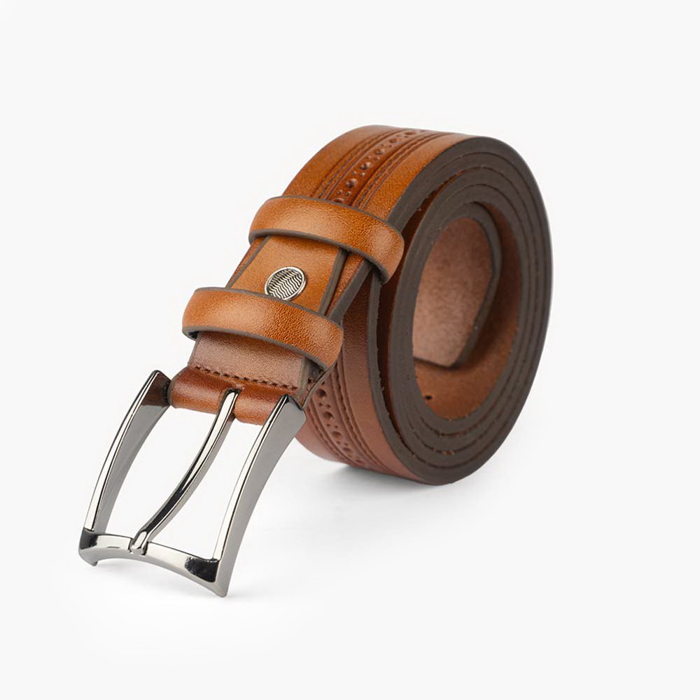 کمربند چرم مردانه AK 136