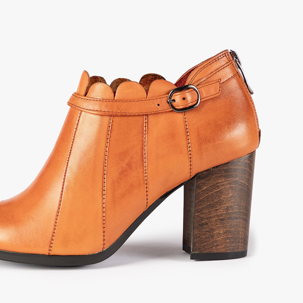 کفش چرم زنانه RY 521 