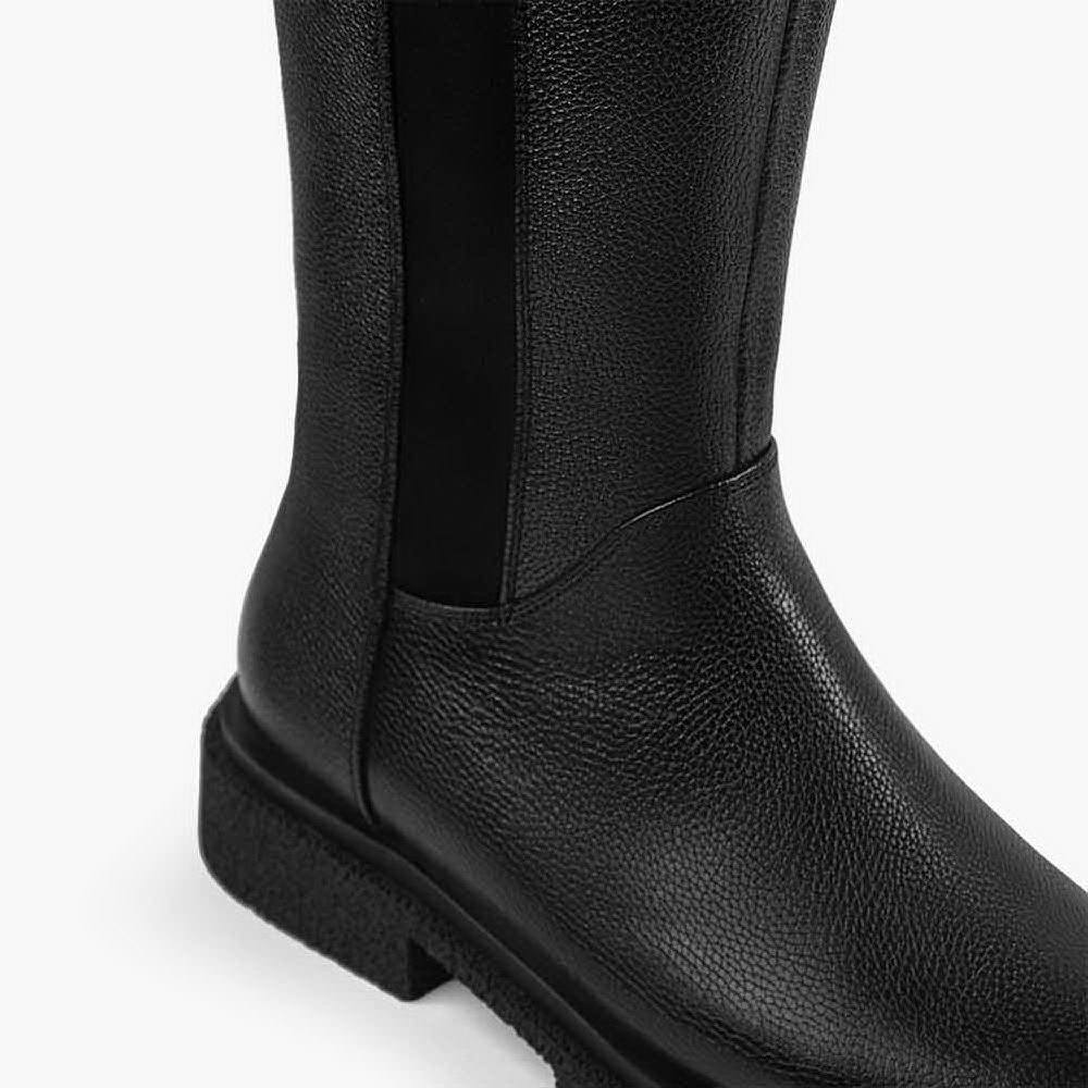 بوت چرم زنانه B&H 358