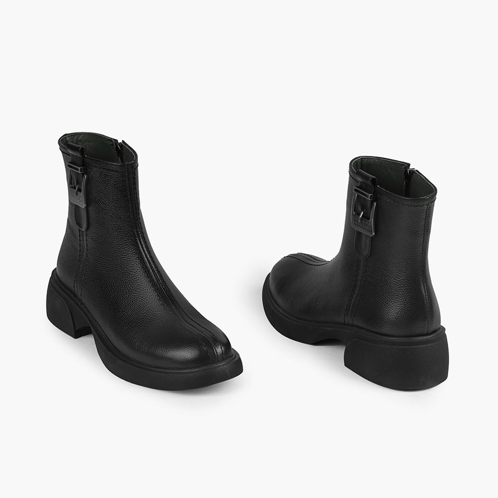 بوت چرم زنانه BR 3146