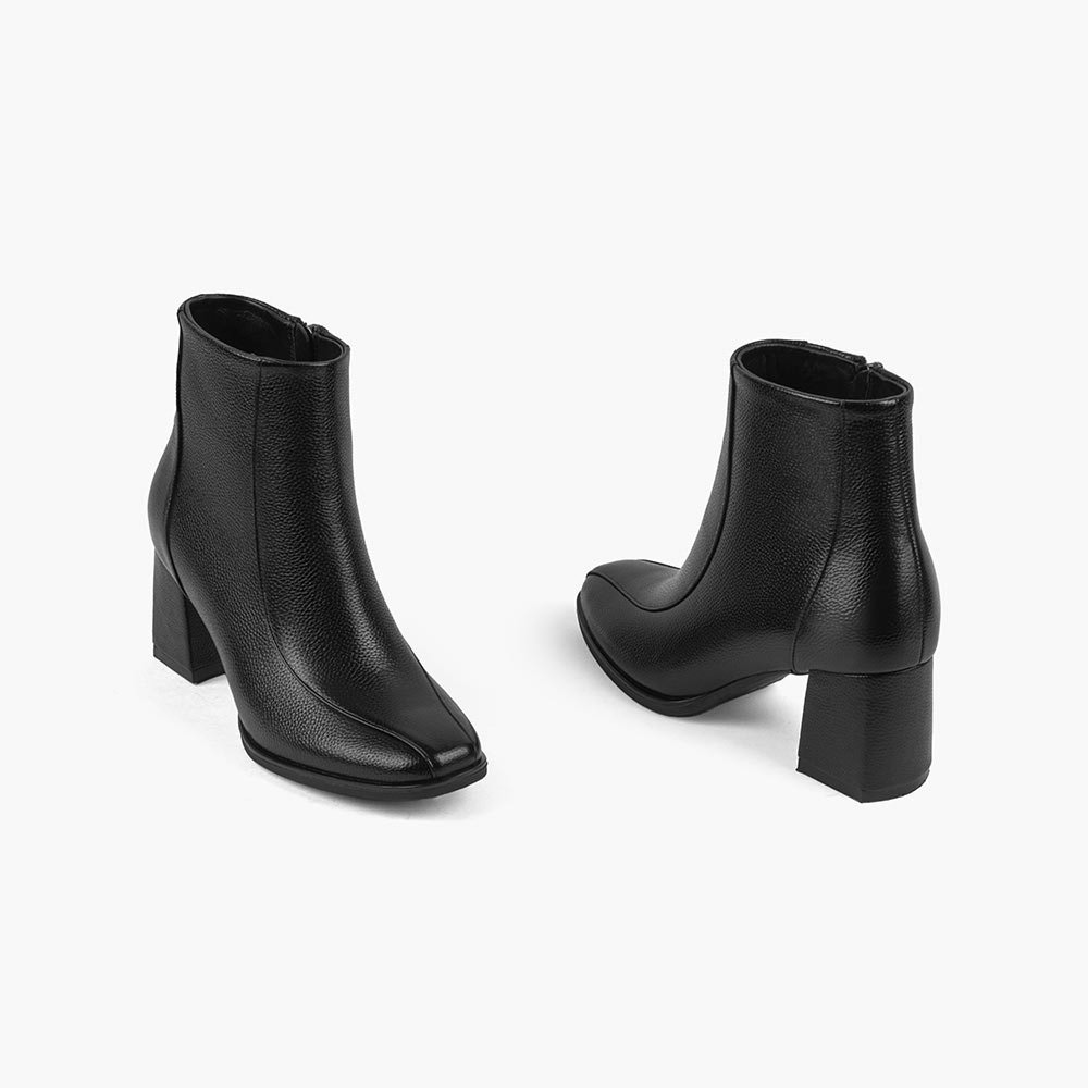 بوت چرم زنانه B&H 003