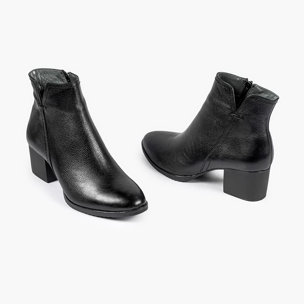 نیم بوت چرم زنانه RY 957 