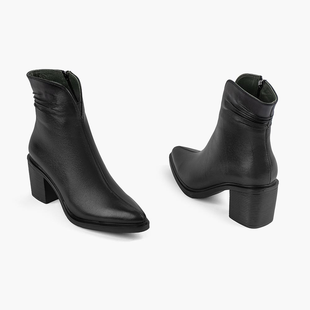 بوت چرم زنانه BR 3157