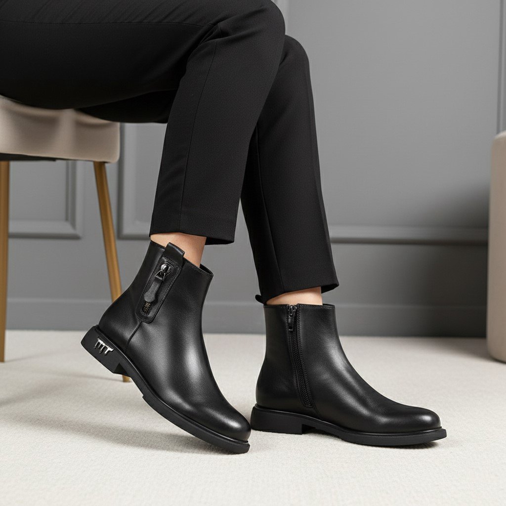 بوت چرم زنانه BR 2101