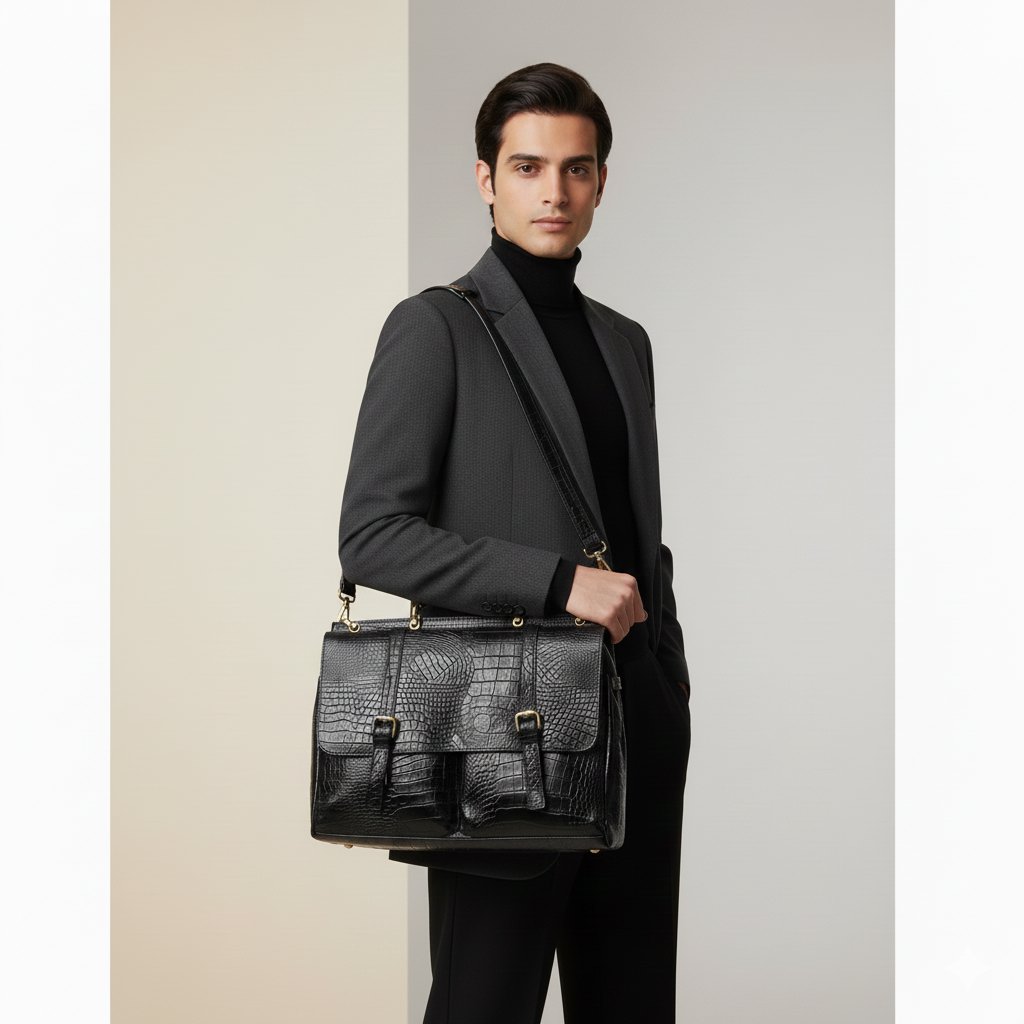 کیف چرم مردانه FX 2717