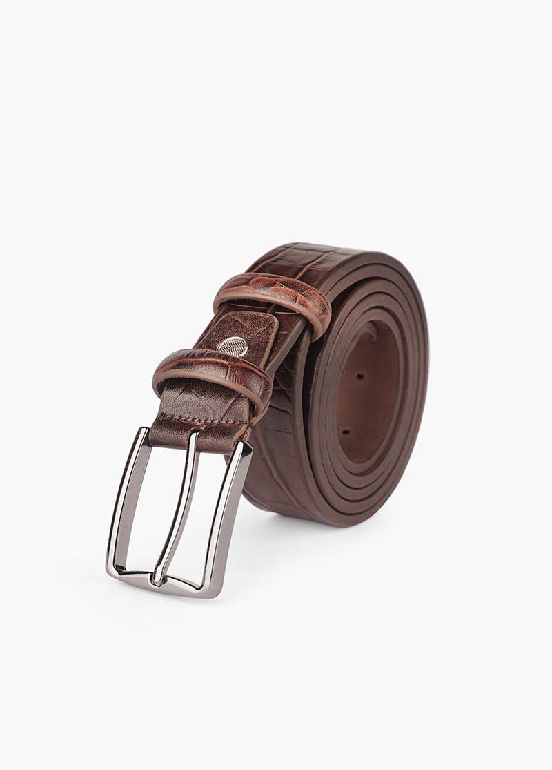 کمربند چرم مردانه AK 130