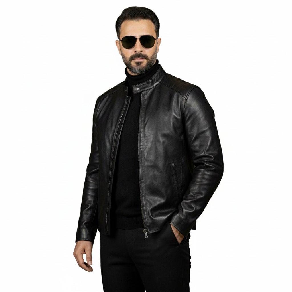 کت چرم مردانه اندرو