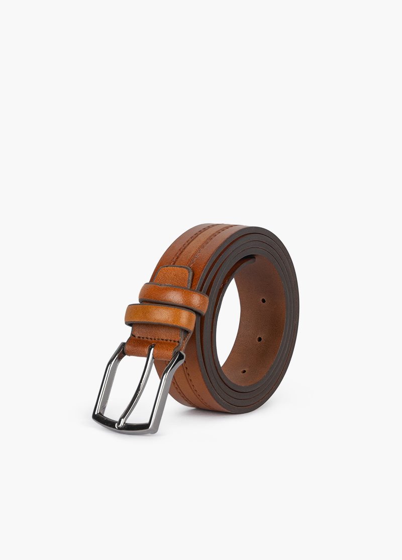 کمربند چرم مردانه  AK 145