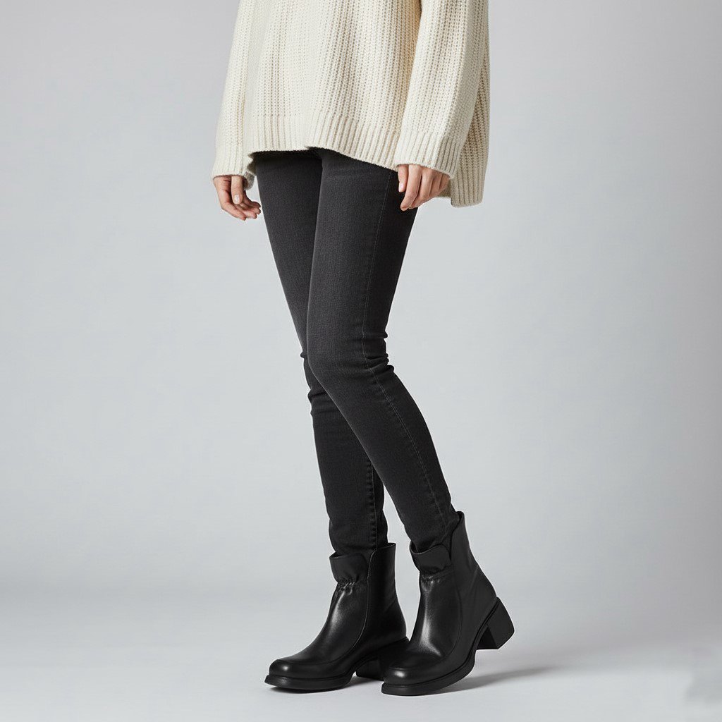 بوت چرم زنانه BR 3165