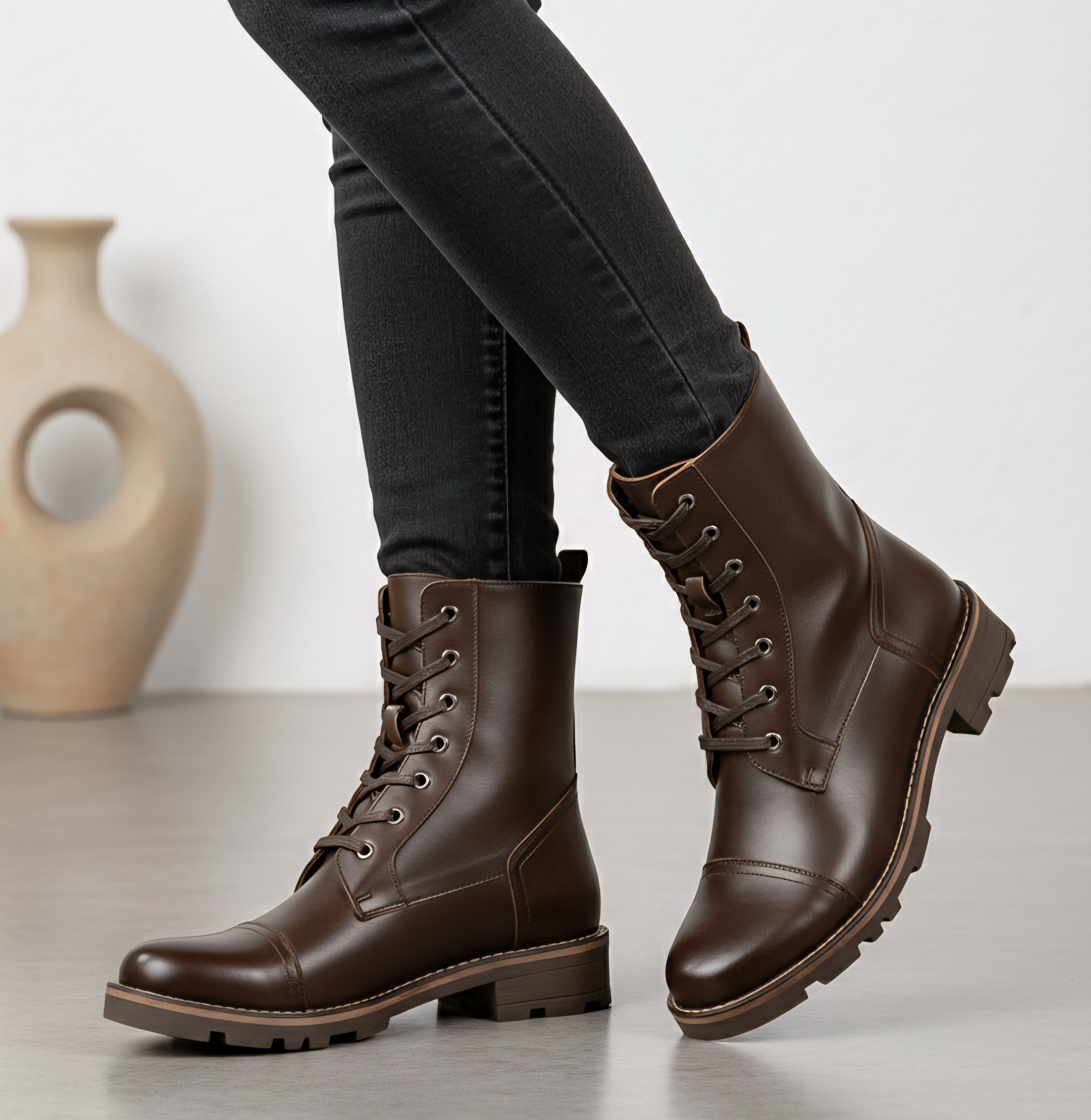 بوت چرم زنانه RO-3065