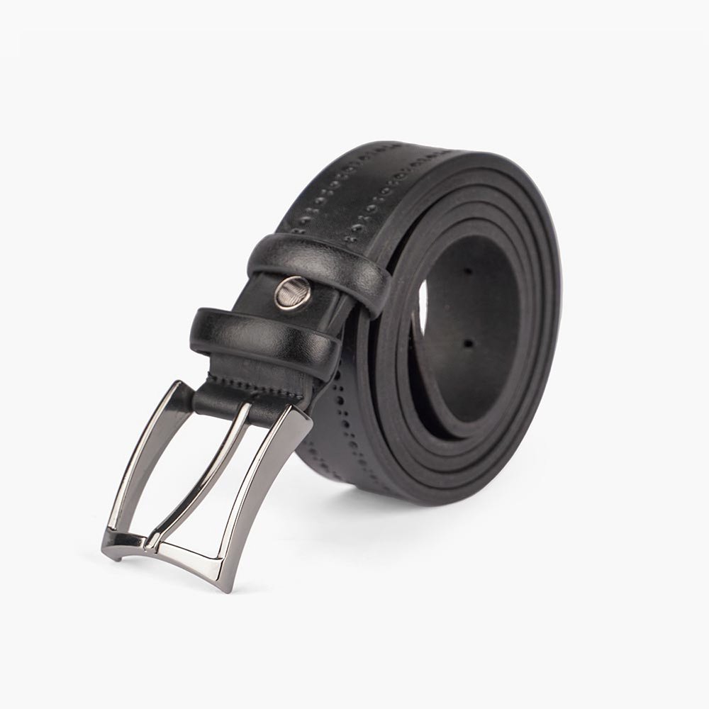 کمربند چرم مردانه  AK 139