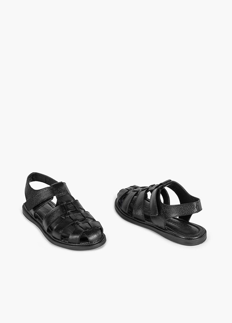 صندل چرم زنانه B&h 2029 