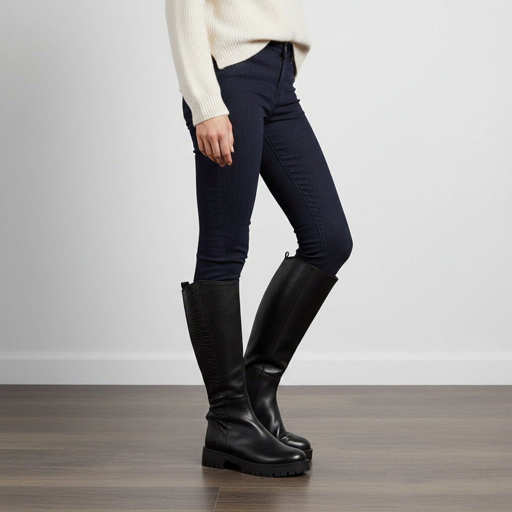 بوت چرم زنانه BR  3161