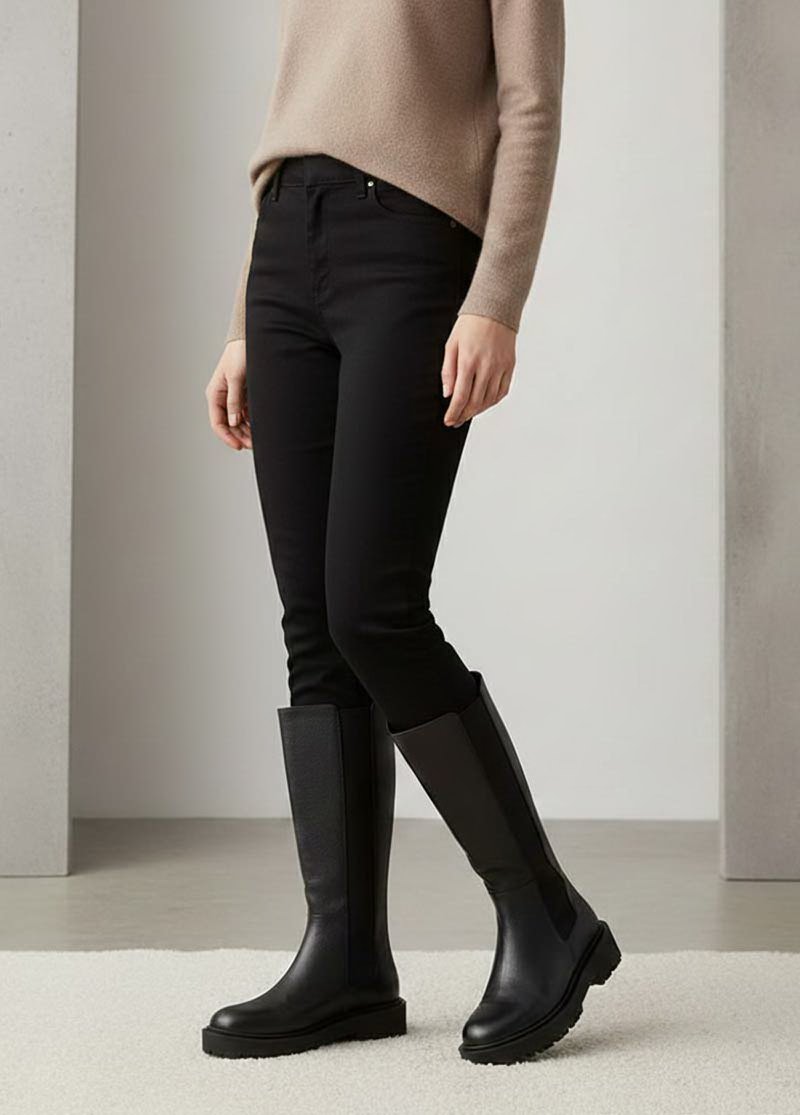 بوت چرم زنانه B&H 359