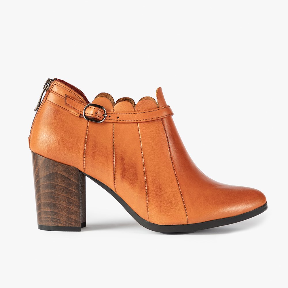 کفش چرم زنانه RY 521 