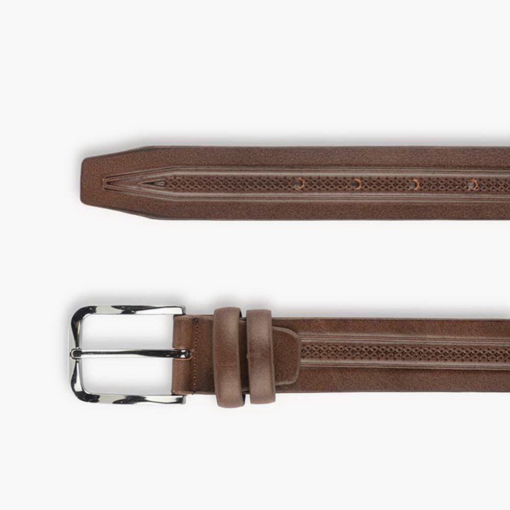 کمربند چرم مردانه AK 155