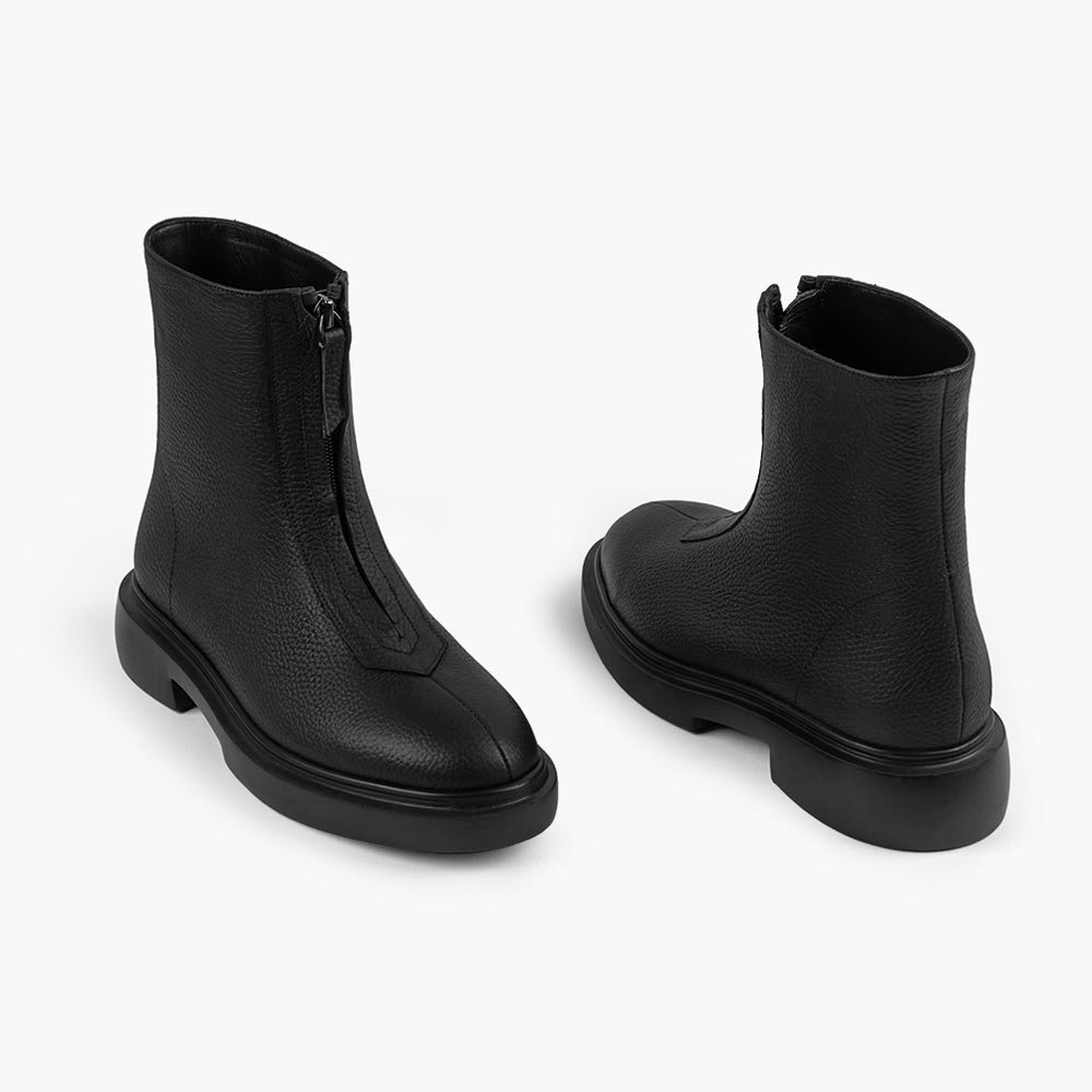 بوت چرم زنانه kh 885