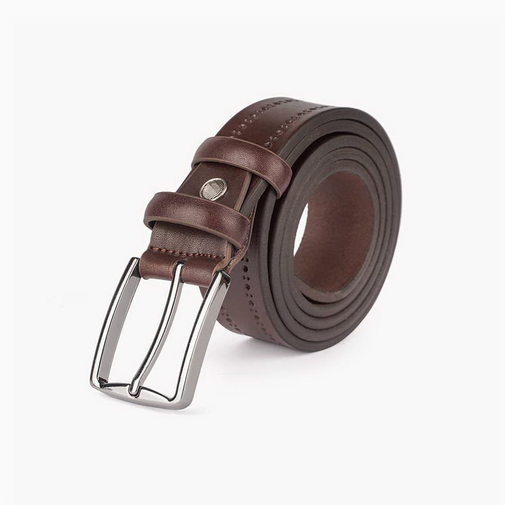 کمربند چرم مردانه  AK 139