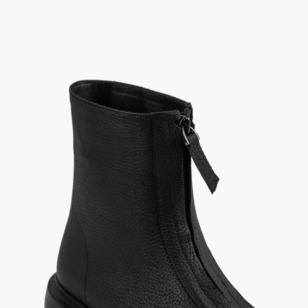 بوت چرم زنانه kh 885