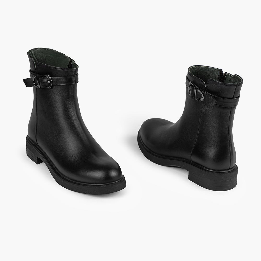 بوت چرم زنانه BR 3143