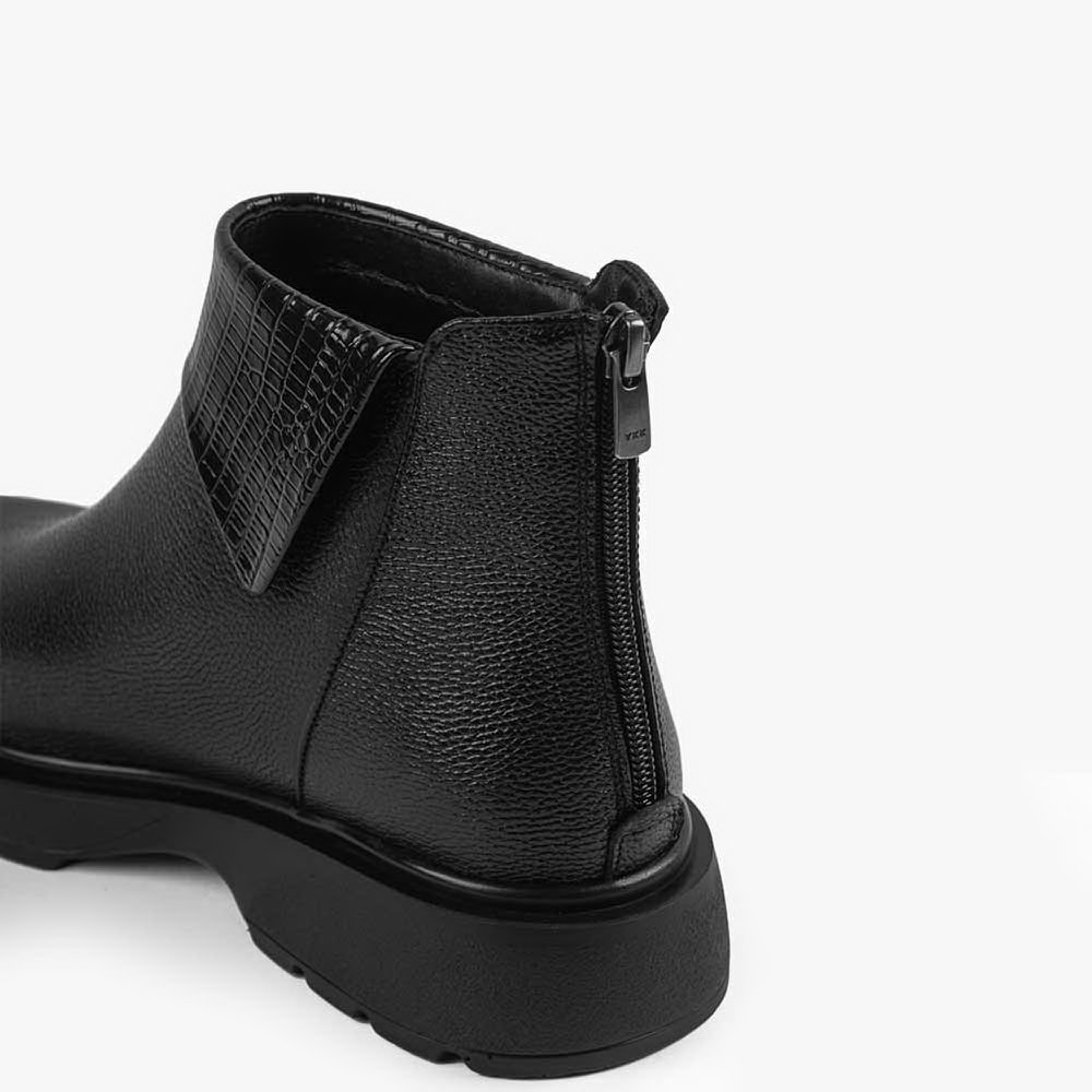 بوت چرم زنانه B&H 366