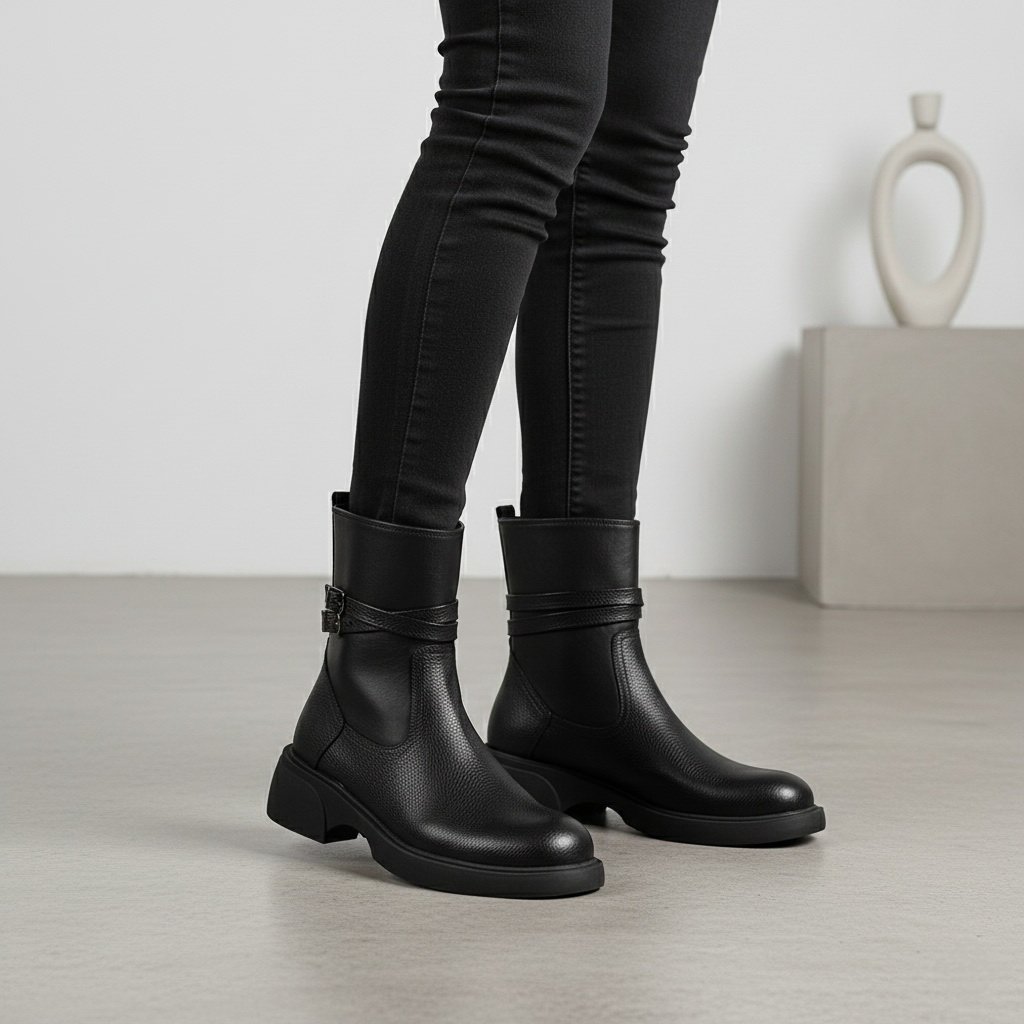 بوت چرم زنانه BR 3147