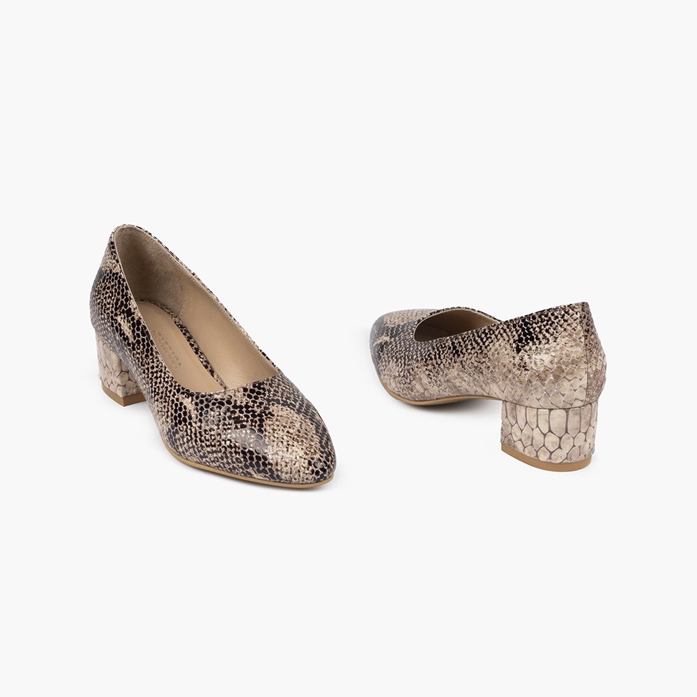 کفش چرم زنانه  Ami B60