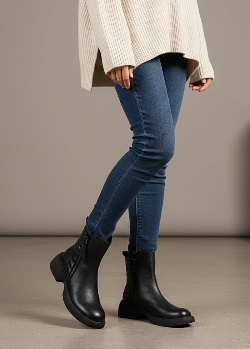 بوت چرم زنانه BR 3149
