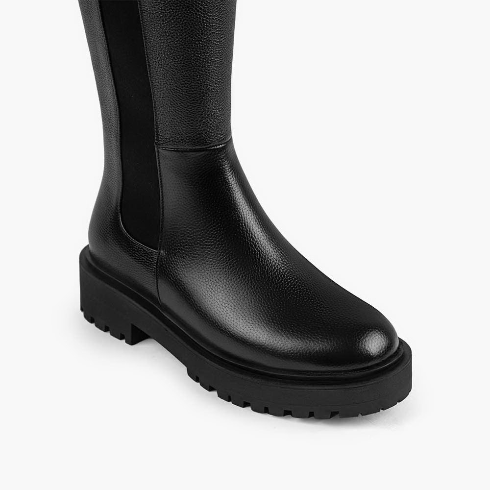 بوت چرم زنانه B&H 359