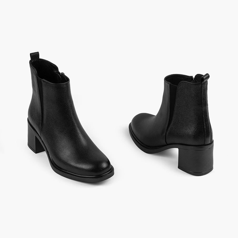 بوت چرم زنانه B&H 369