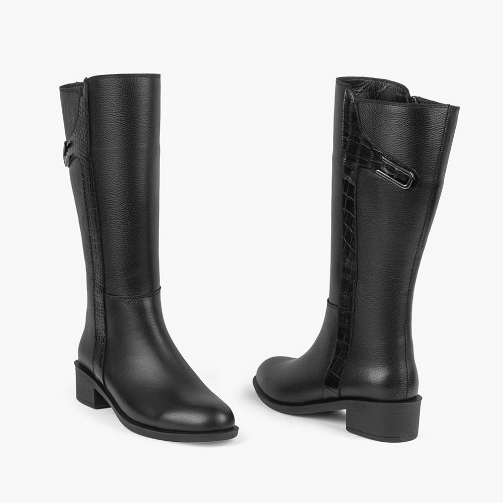 بوت چرم زنانه  NJ 802