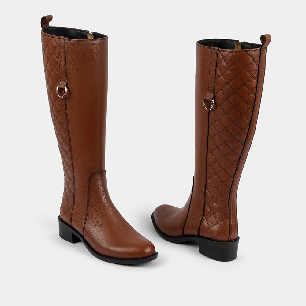 بوت چرم زنانه NJ 478