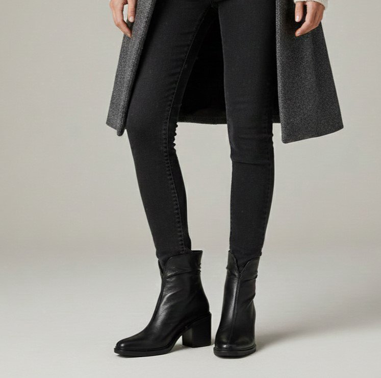 بوت چرم زنانه BR 3157